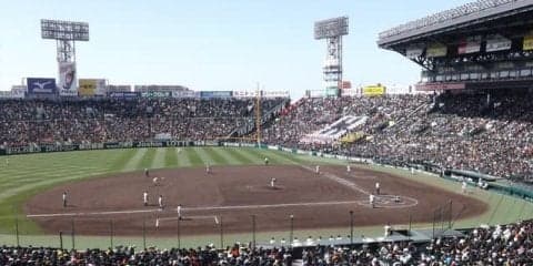 センバツ高校野球の応援ツイートをデジタルサイネージに表示