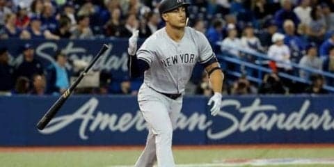 【MLB】スタントン先制弾は“逆方向最速”189キロ!?　2発4打点に同僚「信じられない」