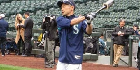 【MLB】「9番・左翼、イチロー」に大歓声　選手紹介でシアトルのファンが歓喜