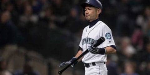 【MLB】イチロー、マリナーズ復帰戦は大歓声の中で2打数無安打　8回の守備から交代