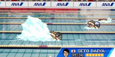 瀬戸大也、松山英樹らがドット絵で登場！東京オリンピック応援ムービー公開…ANA