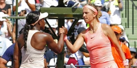 スティーブンスが過去3回優勝のアザレンカに逆転勝利で決勝へ[マイアミ・オープン]