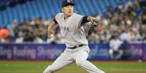 【MLB】13打者連続凡退　圧巻白星の田中将大を同僚絶賛「力強い6イニング」
