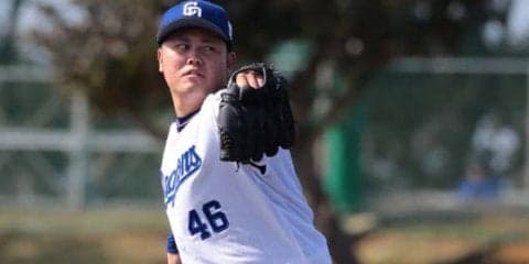 中日ドラ1鈴木博が衝撃デビュー　最速155キロ、150キロ超連発で1回2K無失点