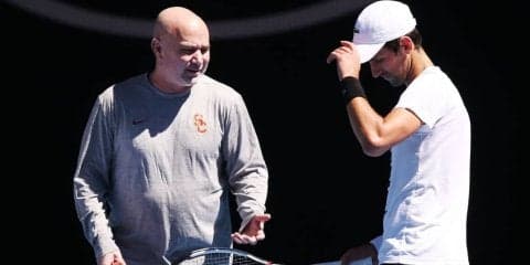 アンドレ・アガシがジョコビッチとの師弟関係を解消