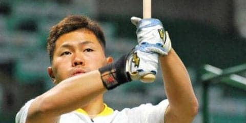 川島モデルの新バットで満塁弾　ホークス中村晃が探る長打力アップの道