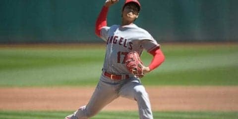 【MLB】“二刀流”大谷翔平メジャー初先発初勝利！　1被弾も6回6K3失点と好投