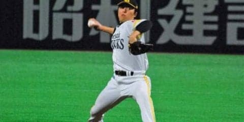 鷹5球団競合ドラ1右腕が念願の1軍デビュー　「ファンの人に信頼される投手に」