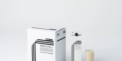 「完全食」にドリンクタイプが登場。パウダータイプの完全栄養食「COMP」が好評でパワーアップ