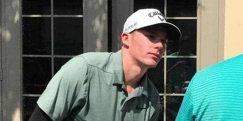 若干21歳・飛ばしが魅力のルーキー　アーロン・ワイズ〜アーノルド・パーマー招待 【#GNの中の人取材レポ】