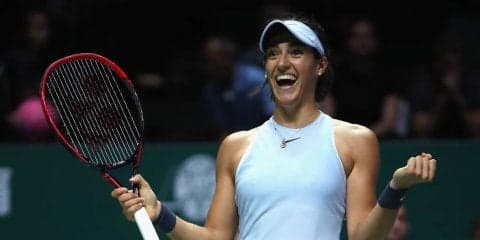 トップシードのガルシアがレプチェンコを破り白星スタート[ボルボ・カーズ・オープン]