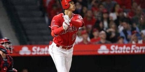 【MLB】大谷翔平にメジャー初本塁打献上　敵投手も賛辞「彼は最高のスイングをした」
