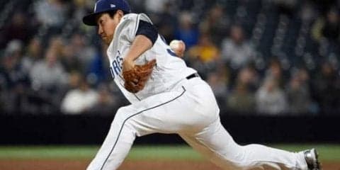 【MLB】牧田和久、9回登板で1回無安打無失点の好投　パドレスは敗戦