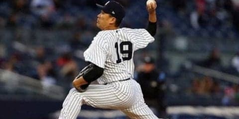 【MLB】田中将大が今季初黒星　7回途中6安打3失点　快投も先制直後に痛恨被弾