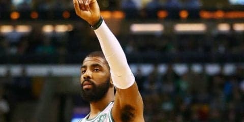 カイリー・アービングがひざ手術、セルティックスは司令塔抜きでプレーオフに