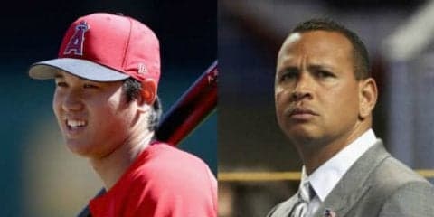 【MLB】大谷翔平の二刀流にAロッドも絶賛　イチローと比較し「感銘的なアスリート」