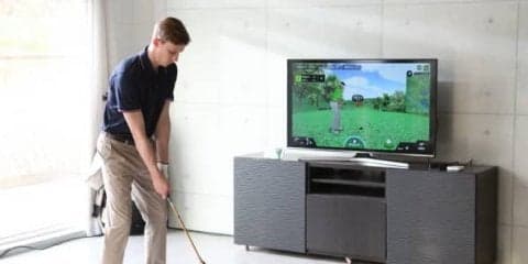スイング分析とゲームが同時にできるゴルフシミュレーター「ファイゴルフ」登場