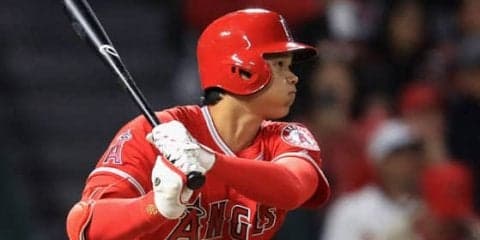 【MLB】大谷翔平、驚異の3試合連発！　第1打席でセンターへ本塁打