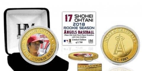 日ハム公式オンラインストアで大谷翔平メジャー“初モノ”グッズ4点販売