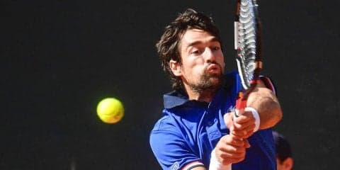 フォニーニとプイユの両エースが勝ち、初日は1勝1敗[デビスカップ・準々決勝]