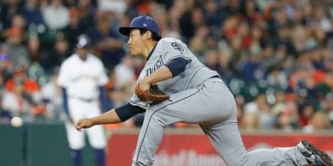 【MLB】牧田和久が8回に緊急登板　世界一軍団を無失点　アルトゥーベ空振り三振