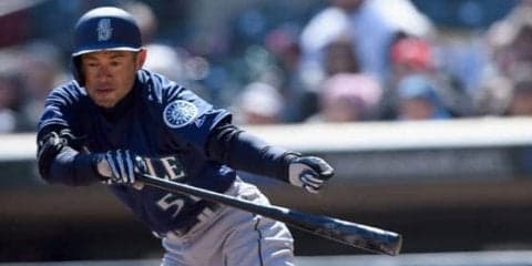【MLB】イチロー2戦連続ヒット＆今季2度目マルチ！　通算3085安打、マリナーズ大勝