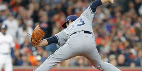 【MLB】牧田和久が世界一軍団MVPを斬った1球に米メディア唖然「重力に逆らう投球」