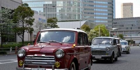 往年のダットサンなどがパレード…第23回品川クラシックカーレビューイン港南