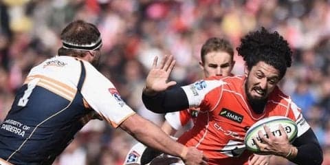  ワイクスが1か月ぶりにサンウルブズ復帰　リーチは骨折でワラターズ戦欠場 