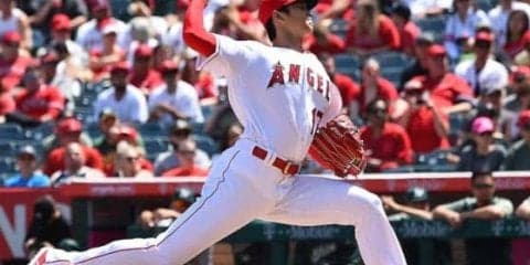【MLB】投手・大谷、圧巻の本拠地デビューにも謙虚「安打の後の四球がよくなかった」