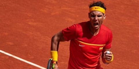 ズベレフにストレート勝ちのナダル「自分のプレーレベルにとても満足」[デビスカップ・準々決勝]