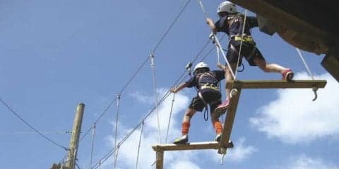 29のアクティビティが楽しめる！空中アスレチック「ORA！WOO！TAN！」が大阪にオープン