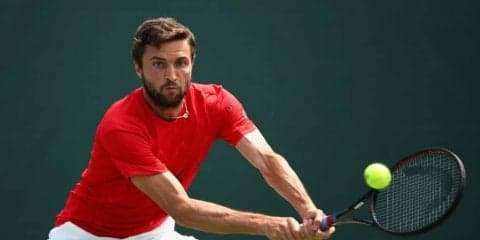 シモンがペールとのフランス人対決を制して2回戦へ[ハッサン2世グランプリ]