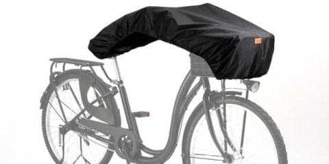 前カゴ、ハンドル、サドルだけを覆う自転車用前カゴカバー「Toit Noir」発売
