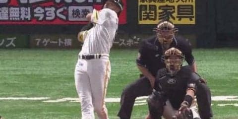 鷹・柳田が今季初アーチ　昨季との偶然すぎる一致に驚愕「マジ？」「すげっ！」