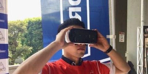 サンウルブズのラグビーが体験できるVR視聴ブース、秩父宮ラグビー場に登場