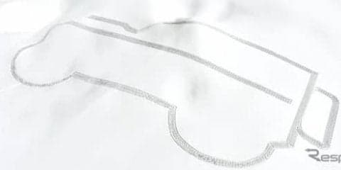 アルプスの雪原に250mの巨大SUVを描く　ランドローバーが70周年