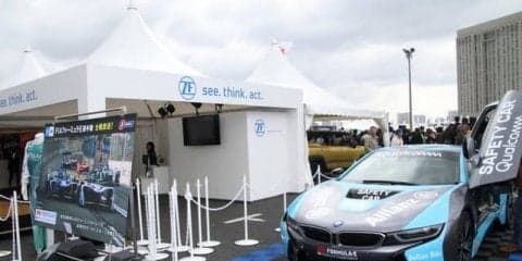 ZFがフォーミュラEセーフティカーを出展、注目集める…モータースポーツジャパン2018