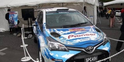 6月公開予定の映画『OVER DRIVE』に登場するラリーカー…モータースポーツジャパン2018