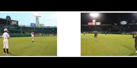 甲子園の天然芝生エリアでキャッチボールができる特別イベント開催…甲子園歴史館