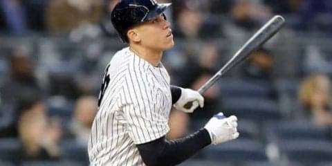 ジャッジがメジャー197試合目で通算60号　マグワイアを超えるMLB最速記録