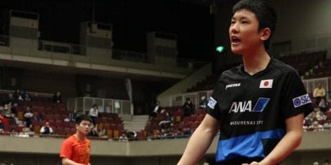 張本が世界１位の樊振東に大金星 ２つの勝因とは？