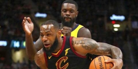 レブロン＆キャブズに異変、ペイサーズとのプレーオフ初戦で良いところなく敗戦