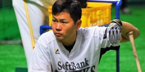 ホークス中村晃、右大腿二頭筋の軽度筋損傷と診断　全治2～3週間の見込み