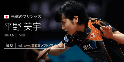 平野美宇 世界を驚愕させたハリケーン・ミウ！＜世界卓球2018スウェーデン＞