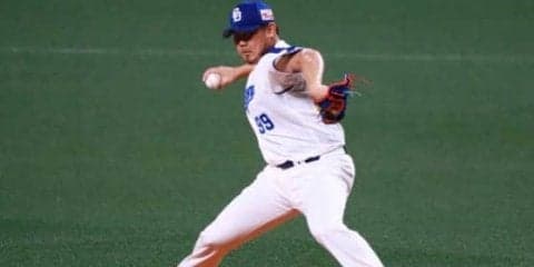 中日・松坂大輔7回123球、4安打2失点の熱投！　援護なく、白星は逃す