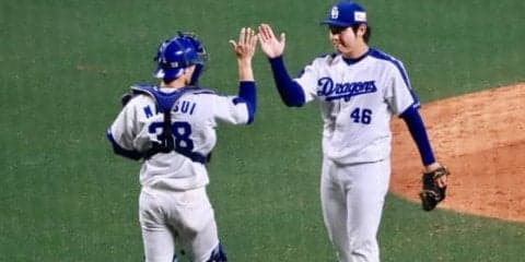 中日ドラ1鈴木博、“鈴木対決”制してプロ初勝利　8戦連続無失点「素直に嬉しい」