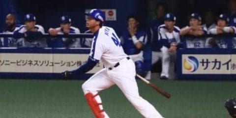 中日、またモヤが同点お膳立て　前日の4安打から5打席連続安打、打率.833