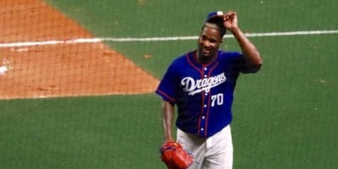 中日ガルシア無傷の3連勝　タナキクマルから7奪三振「3人を打ち取れば勝てると」