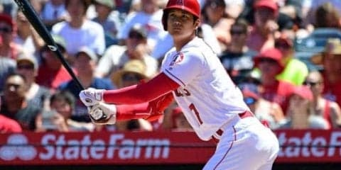 【MLB】大谷、メジャー初「4番・DH」で第3打席に技あり右前打　57年ぶり“偉業“も